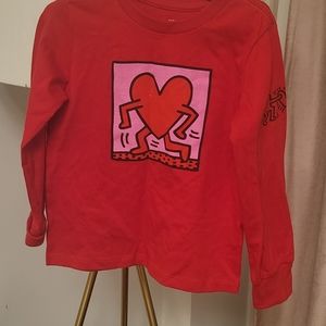Gap Keith Haring long sleeve 5 years